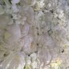 Pure Ivory Flower Wall