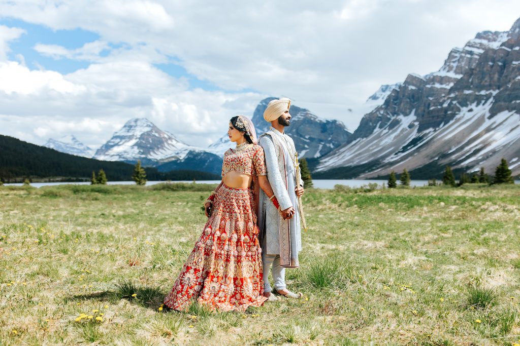 Indian wedding in Banff